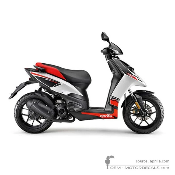 Stickers voor Aprilia SR MOTARD 50 2013 • Aprilia OEM Stickers