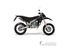Pegatinas para Aprilia SX50 2011 - Negro • Aprilia Pegatinas OEM
