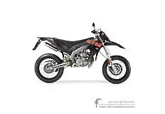 Naklejki do Aprilia SX50 2011 - Czarny • Aprilia Naklejki OEM