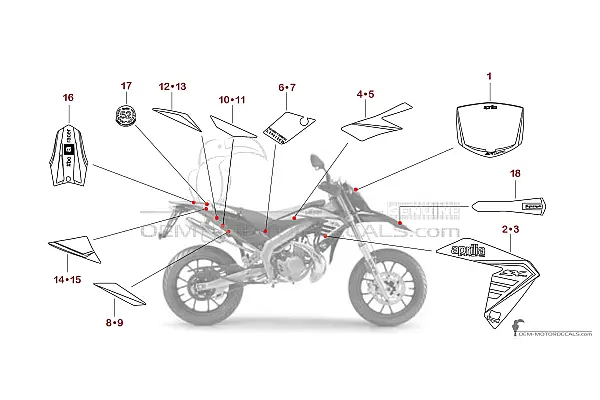 Aprilia SX50 2015 Limited Edition - Argent