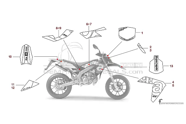 Aprilia SX50 2016 Limited Edition - Nero Rosso