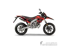 Decals for Aprilia SX50 2019 - Red • Aprilia OEM Decals