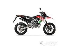 Pegatinas para Aprilia SX50 2020 - Blanco • Aprilia Pegatinas OEM
