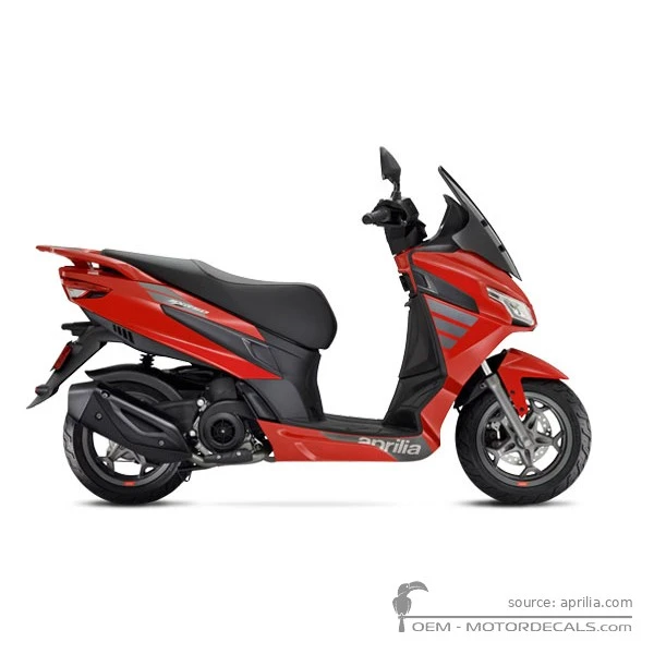Adesivi per Aprilia SXR50 Sport 2025 • Aprilia Adesivi OEM