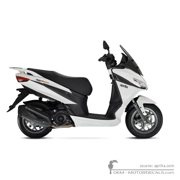 Aufkleber für Aprilia SXR50 2025 • Aprilia OEM-Aufkleber
