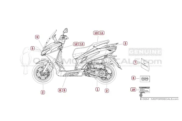 Aprilia SXR50 Sport 2025