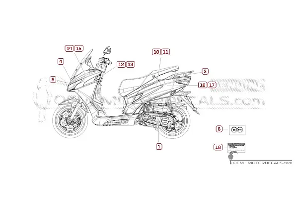 Aprilia SXR50 2025