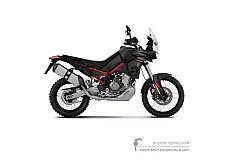 Decals for Aprilia TUAREG 660 2024 - Black • Aprilia OEM Decals