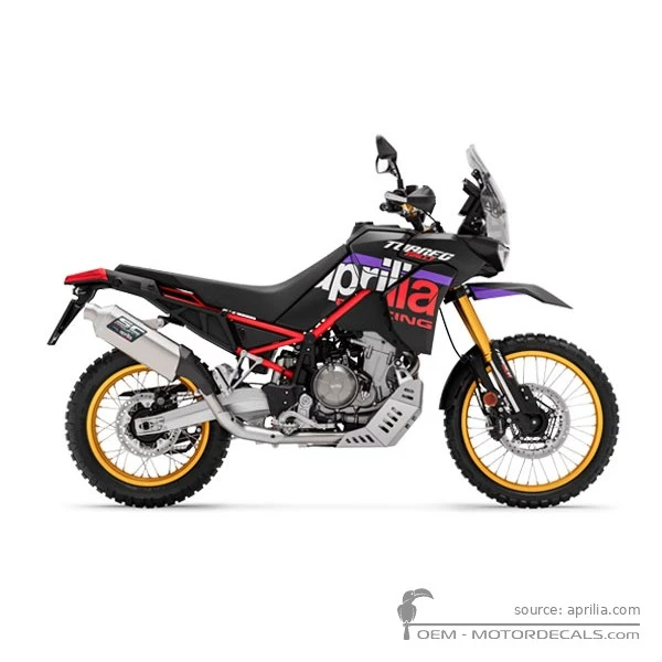 Naklejki do Aprilia TUAREG 660 2025 • Aprilia Naklejki OEM
