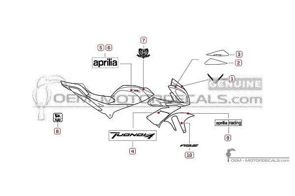 Aprilia TUONO V4 1000 2014