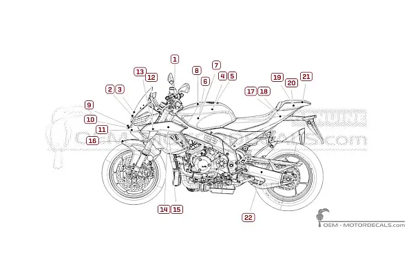 Aprilia TUONO V4 1100 2025