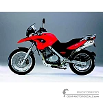 BMW F650GS 2004 - Rojo