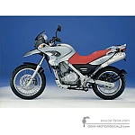 BMW F650GS 2005 - Plata