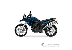 Decals for BMW F650GS 2010 - Blue • BMW OEM Decals