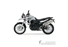 Stickers voor BMW F650GS 2011 - Zilver • BMW OEM Stickers