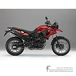 BMW F700GS 2013 - Rouge