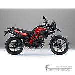 BMW F700GS 2014 - Negro Rojo