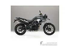 Decals for BMW F700GS 2016 - Gray • BMW OEM Decals