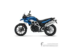 Autocollants pour BMW F700GS 2017 - Bleu • BMW Autocollants OEM