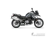 Decals for BMW F750GS 2020 - Blue • BMW OEM Decals