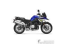 Decals for BMW F750GS 2021 - Blue • BMW OEM Decals
