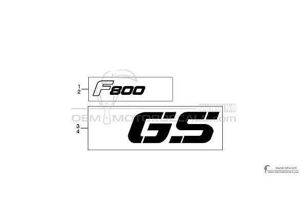BMW F800GS 2008 - Gelb
