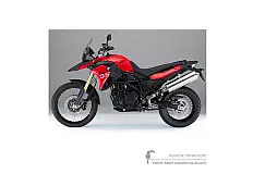 Adesivi per BMW F800GS 2015 - Rosso • BMW Adesivi OEM