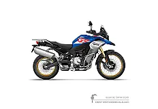 Decals for BMW F850GS Adventure 2020 - Blue • BMW OEM Decals