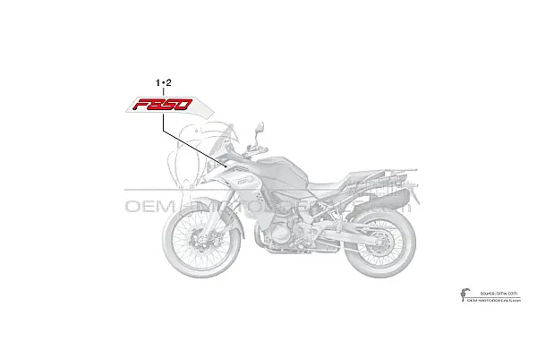 BMW F850GS Adventure 2021 - Grijs