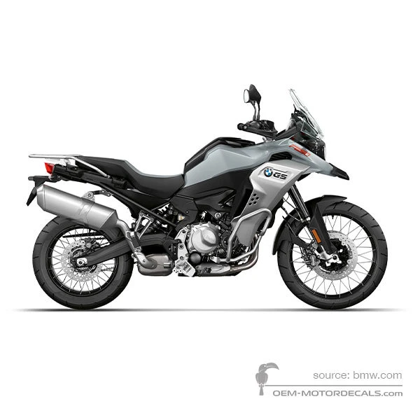 Aufkleber für BMW F850GS Adventure 2021 - Grau • BMW OEM-Aufkleber