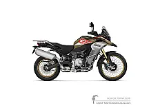 Stickers voor BMW F850GS Adventure 2021 - Bruin • BMW OEM Stickers