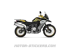 Decals for BMW F850GS Adventure 2022 - Black • BMW OEM Decals