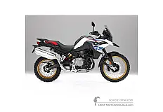 Stickers voor BMW F850GS 2018 - Wit • BMW OEM Stickers