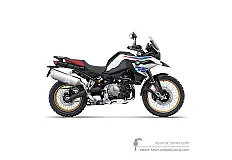 Decals for BMW F850GS 2020 - White • BMW OEM Decals
