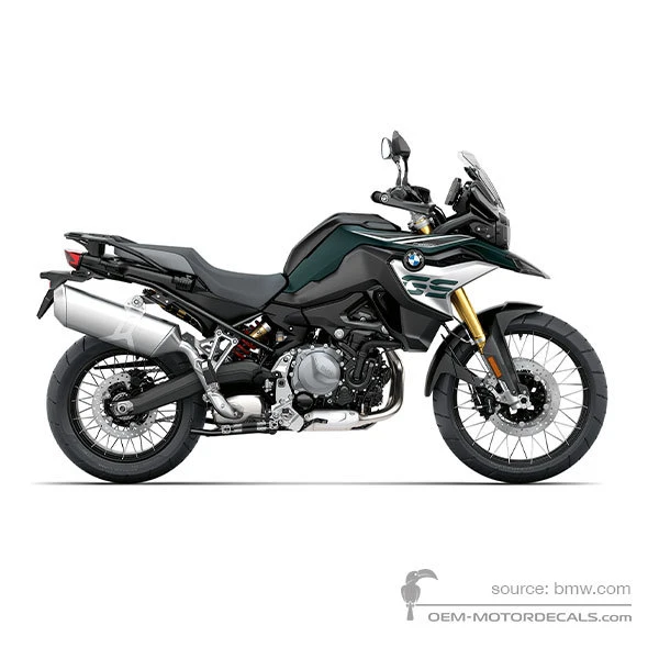 Autocollants pour BMW F850GS 2021 - Gris • BMW Autocollants OEM
