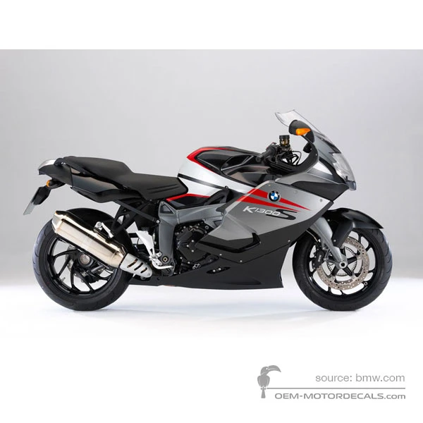 Pegatinas para BMW K1300S 2009 - Negro • BMW Pegatinas OEM
