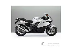 Autocollants pour BMW K1300S 2012 - Argent • BMW Autocollants OEM