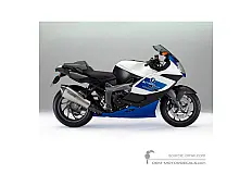 Autocollants pour BMW K1300S 2012 - Blanc • BMW Autocollants OEM