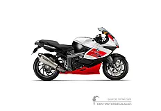 Stickers voor BMW K1300S 2013 - Rood • BMW OEM Stickers