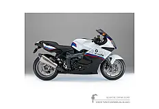 Decals for BMW K1300S 2015 - White • BMW OEM Decals