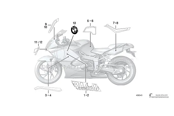 BMW K1300S 2015 - White