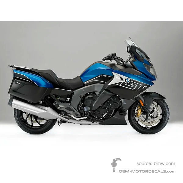 Naklejki do BMW K1600GT 2017 - Niebieski • BMW Naklejki OEM