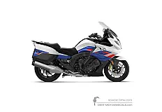 Naklejki do BMW K1600GT 2023 - Biały • BMW Naklejki OEM