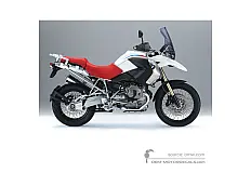 Pegatinas para BMW R1200GS 2011 - Blanco • BMW Pegatinas OEM
