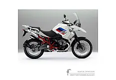 Autocollants pour BMW R1200GS 2011 - Blanc • BMW Autocollants OEM