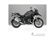 Stickers voor BMW R1200GS 2018 - Zwart • BMW OEM Stickers