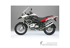 Adesivi per BMW R1200GS Adventure 2006 - Bianco • BMW Adesivi OEM