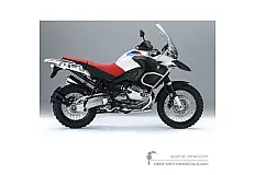 Decals for BMW R1200GS Adventure 2011 - White • BMW OEM Decals