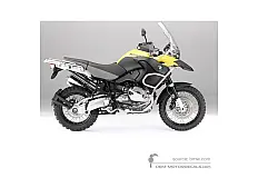 Decals for BMW R1200GS Adventure 2011 - Yellow • BMW OEM Decals