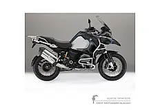 Stickers voor BMW R1200GS Adventure 2015 - Blauw • BMW OEM Stickers